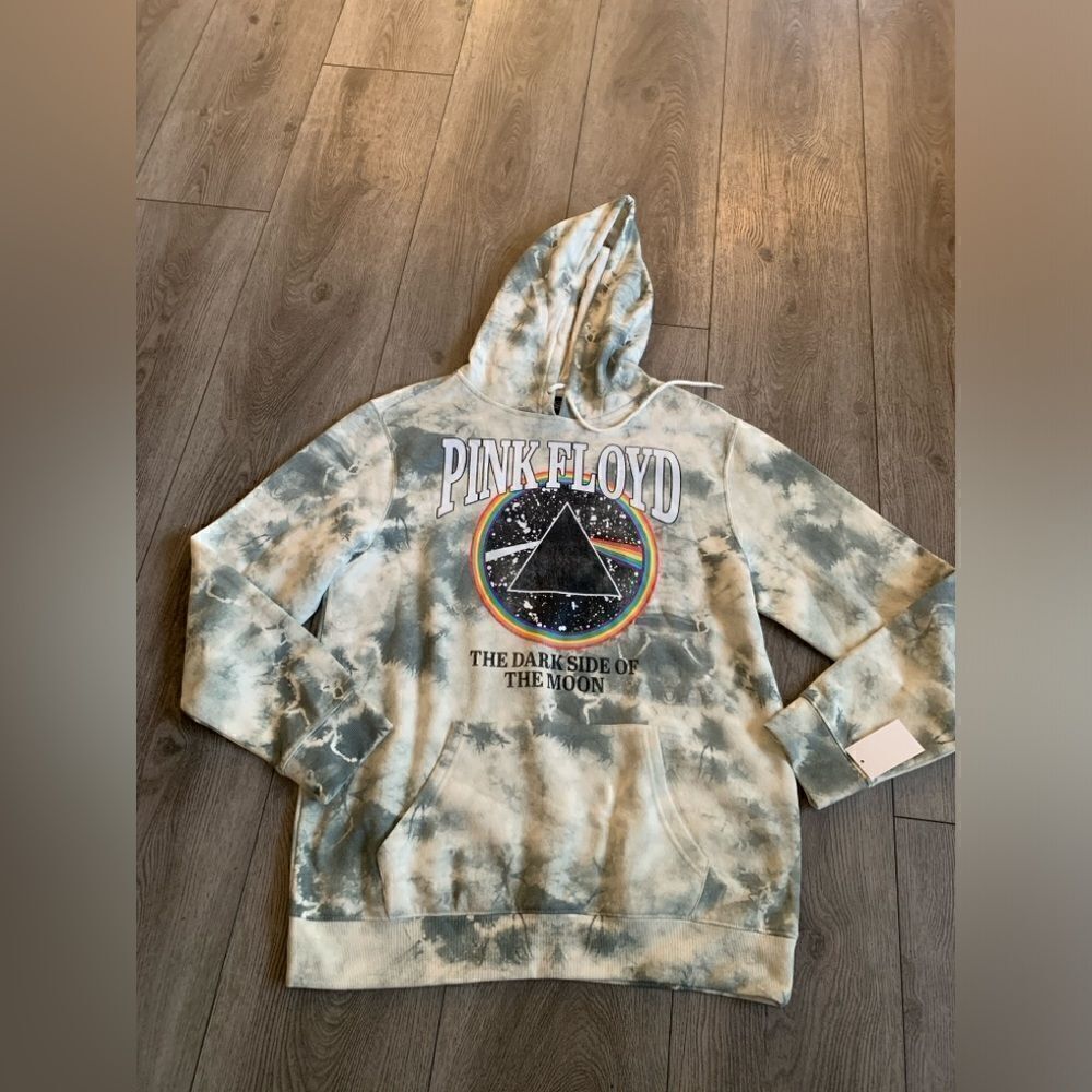 Pink Floyd the dark side of the moon graphic pullover sweater